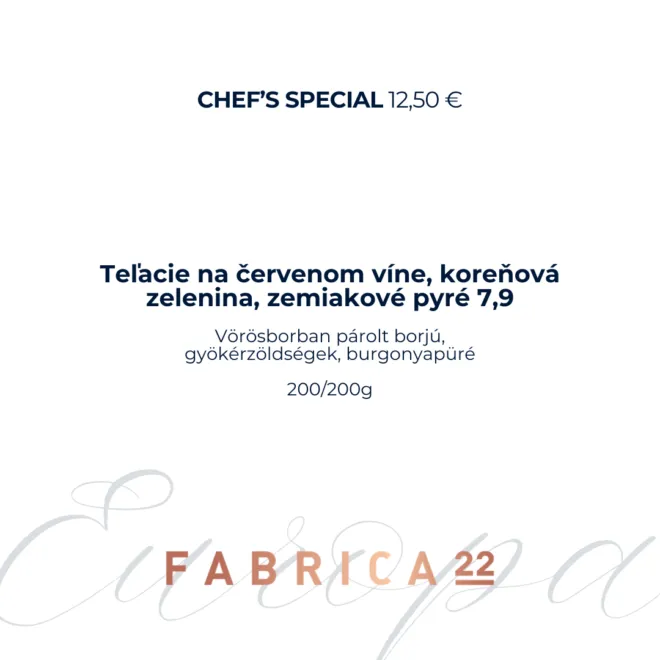 CHEF S SPECIAL